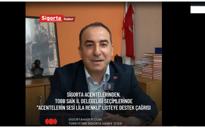 Genel Başkanımız Halil İbrahim Ece, Sigorta Haber'e Verdiği Röportaj